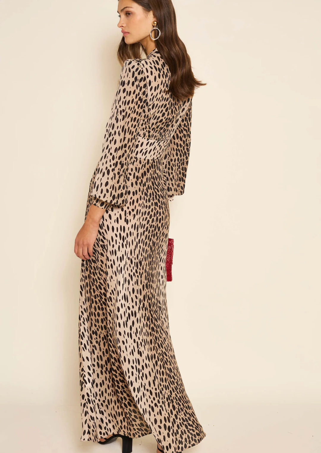 RIXO Emory Silk Dress