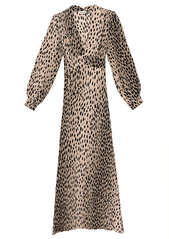 RIXO Emory Silk Dress