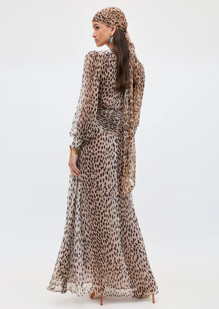 RIXO Meera Chiffon Dress