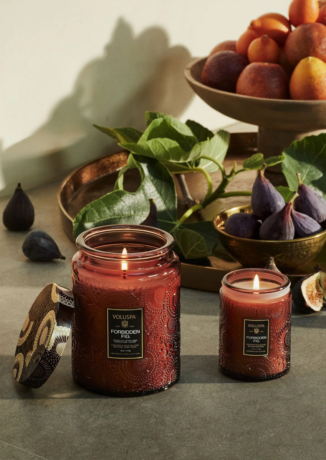 VOLUSPA Small Jar Candle Forbidden Fig