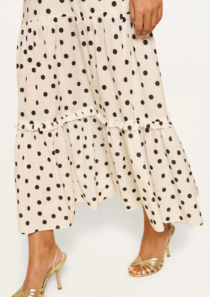 RIXO Eleanor Cotton Midi Dress