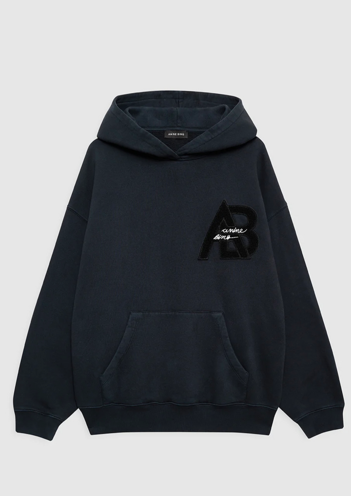 ANINE BING Jaci Hoodie Letterman