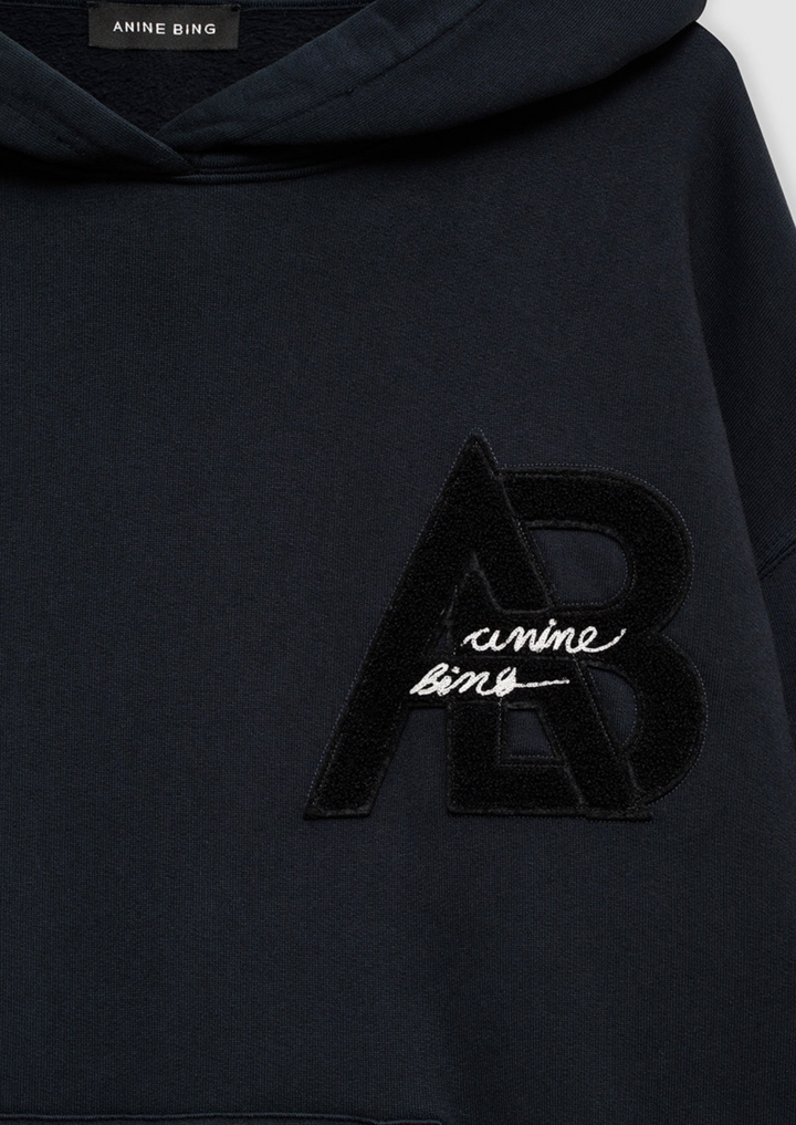 ANINE BING Jaci Hoodie Letterman