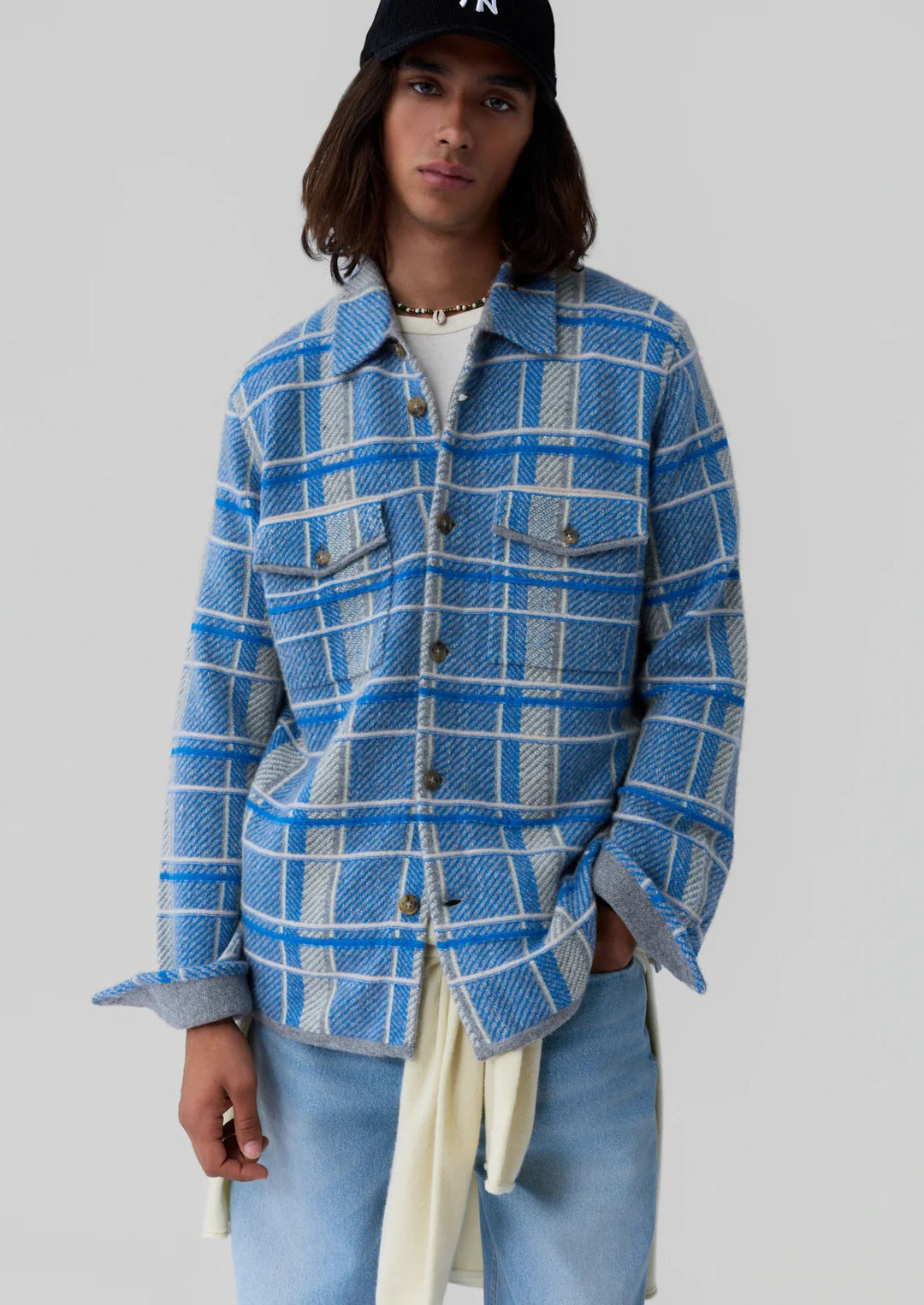 GUEST IN RESIDENCE Plaid Work Shirt