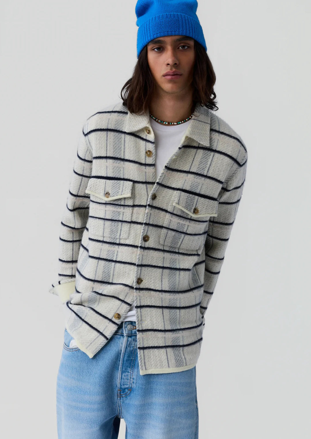 GUEST IN RESIDENCE Plaid Work Shirt