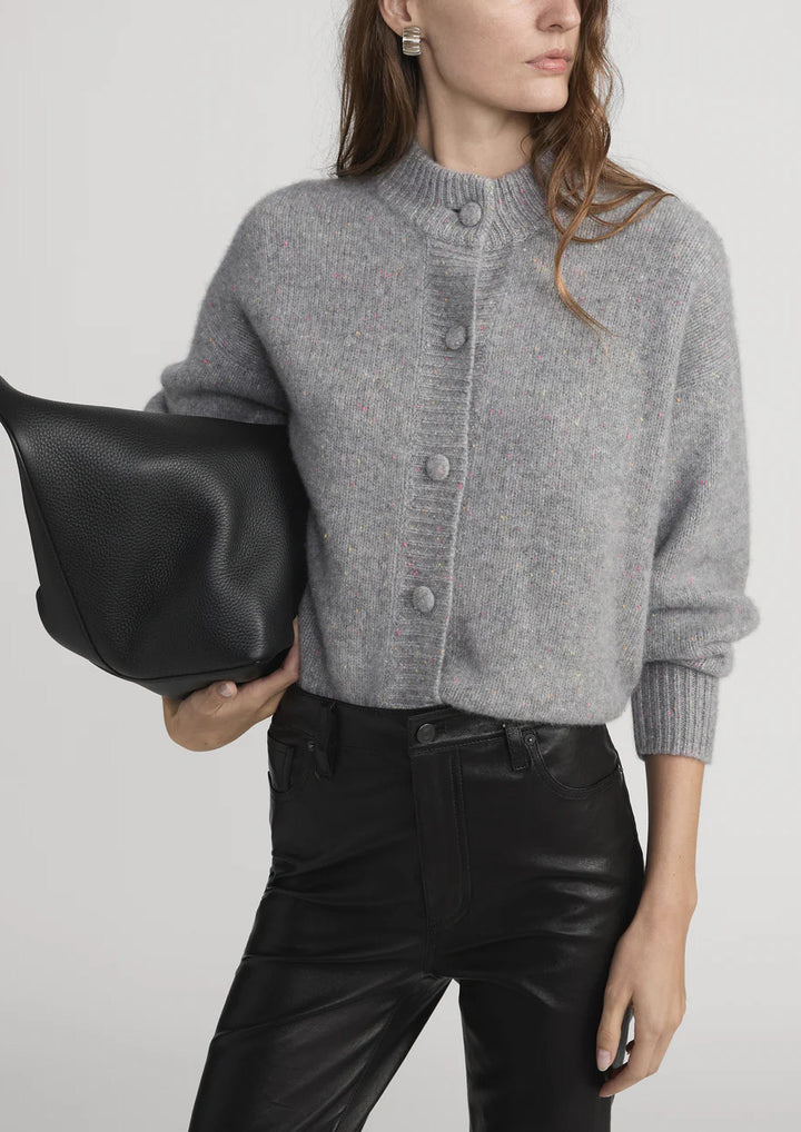 FRAME The Cashmere Fleck Cardi