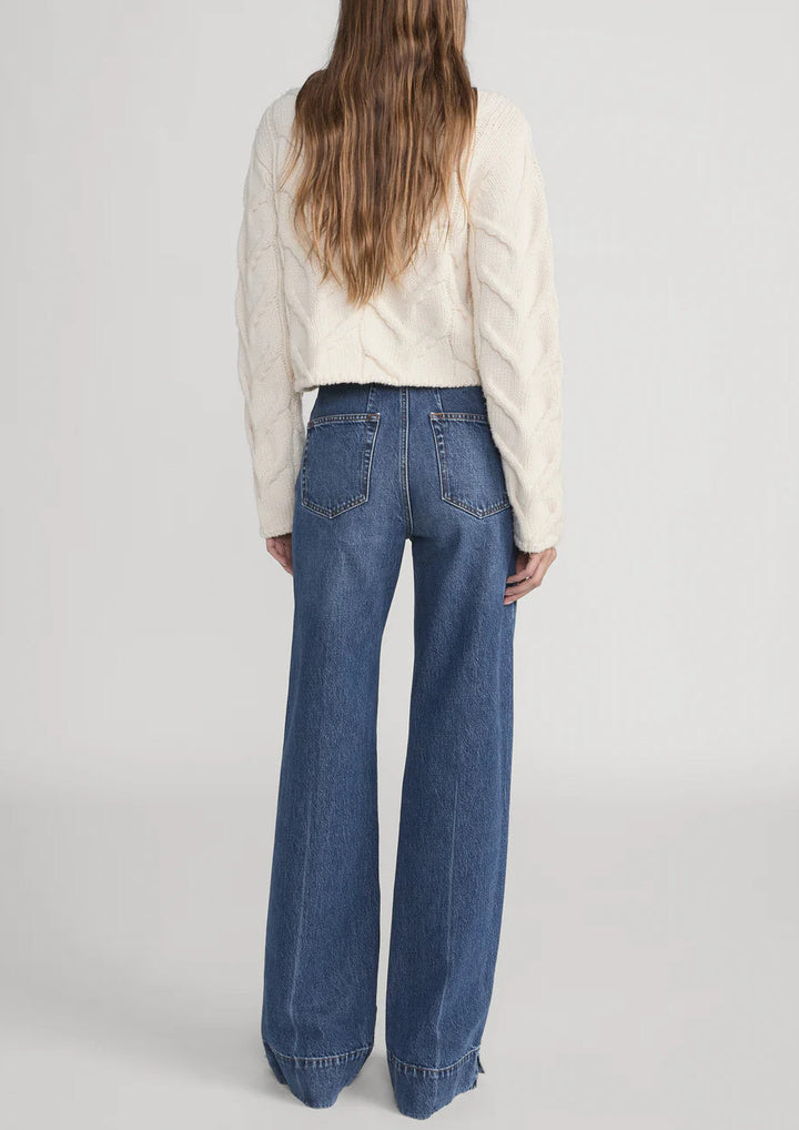 FRAME The Slice Flare Jeans