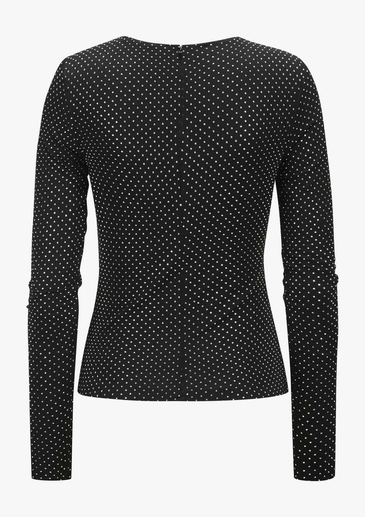 FRAME The Rhinestone Jersey Top