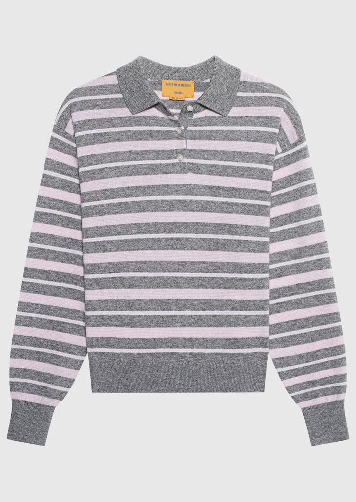 GUEST IN RESIDENCE Collegiate Stripe Polo