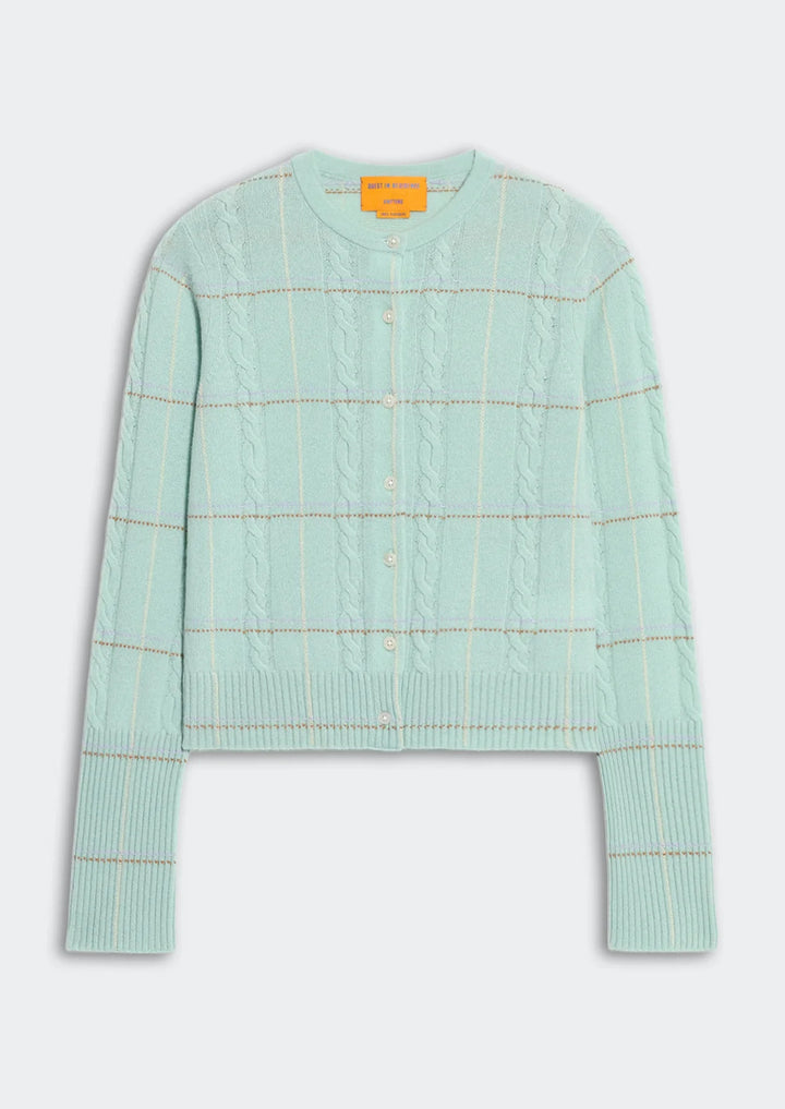 GUEST IN RESIDENCE Jane Check Cardigan
