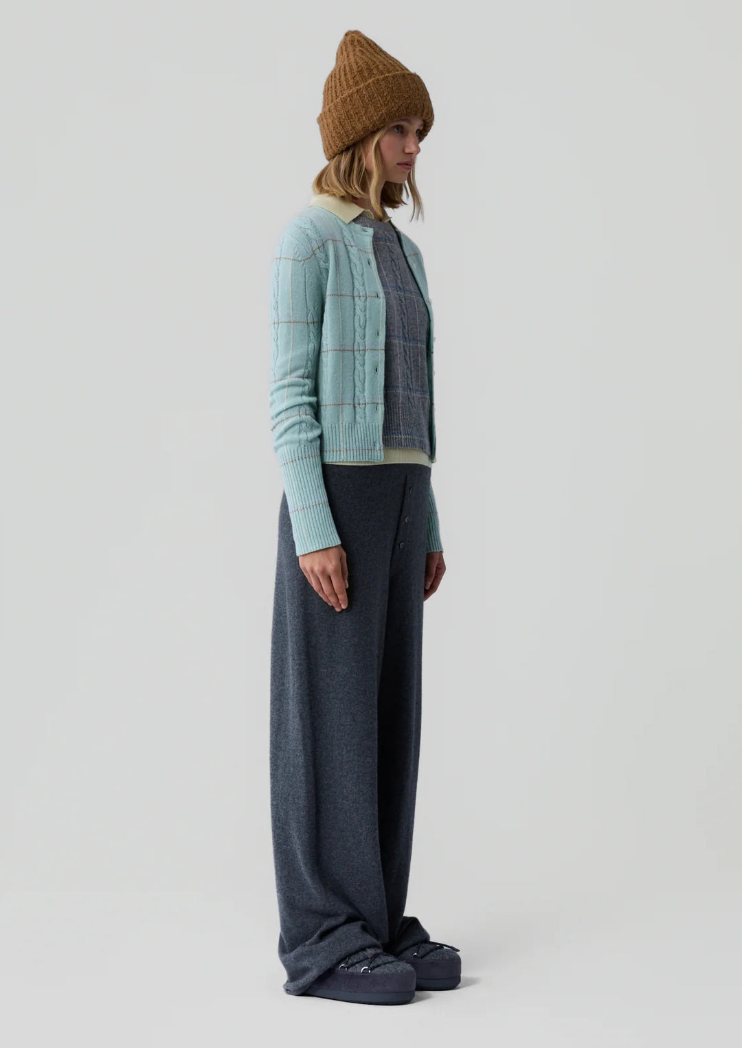 GUEST IN RESIDENCE Jane Check Cardigan