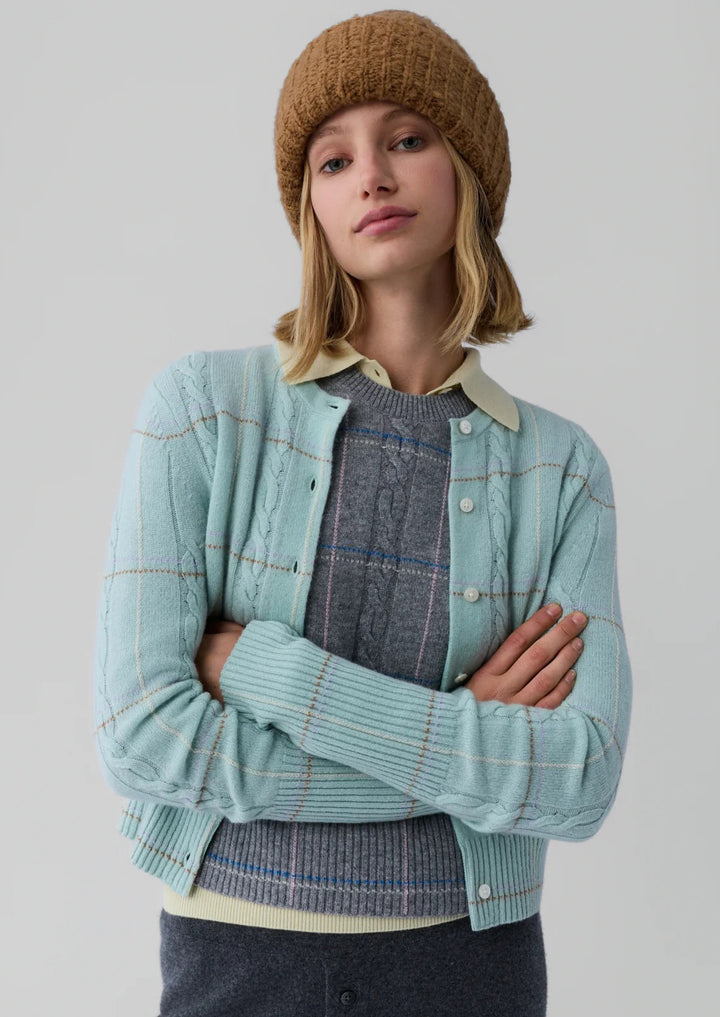 GUEST IN RESIDENCE Jane Check Cardigan