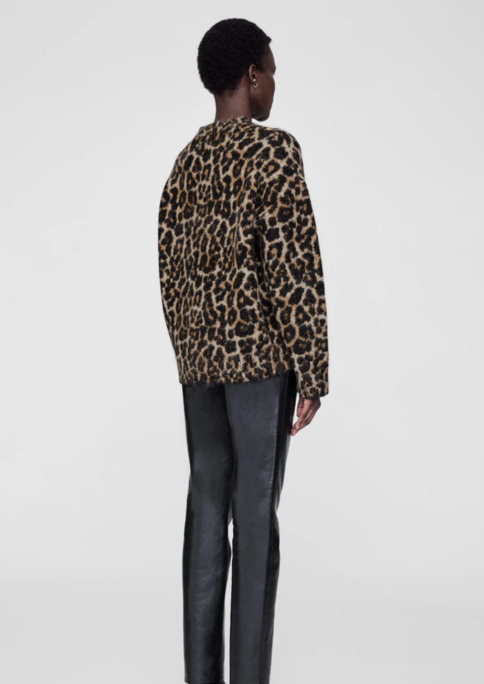 ANINE BING Sydney Crew Sweater