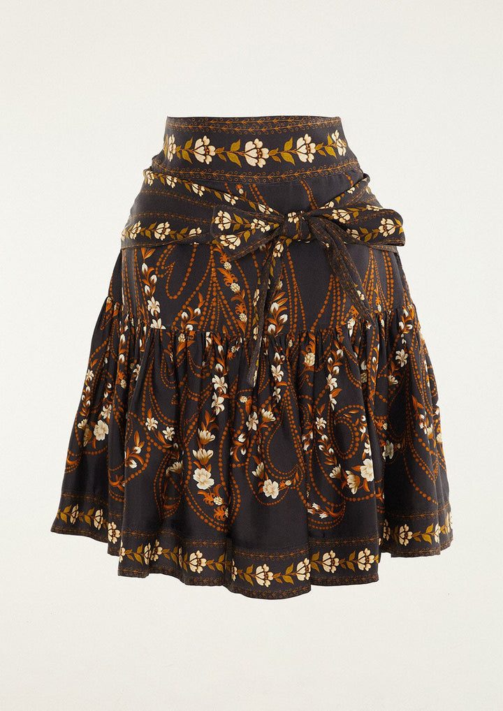 FARM RIO Garden Silhouette Mini Skirt