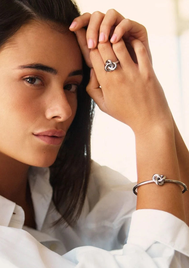 EDBLAD Infinity Knot Bangle Steel