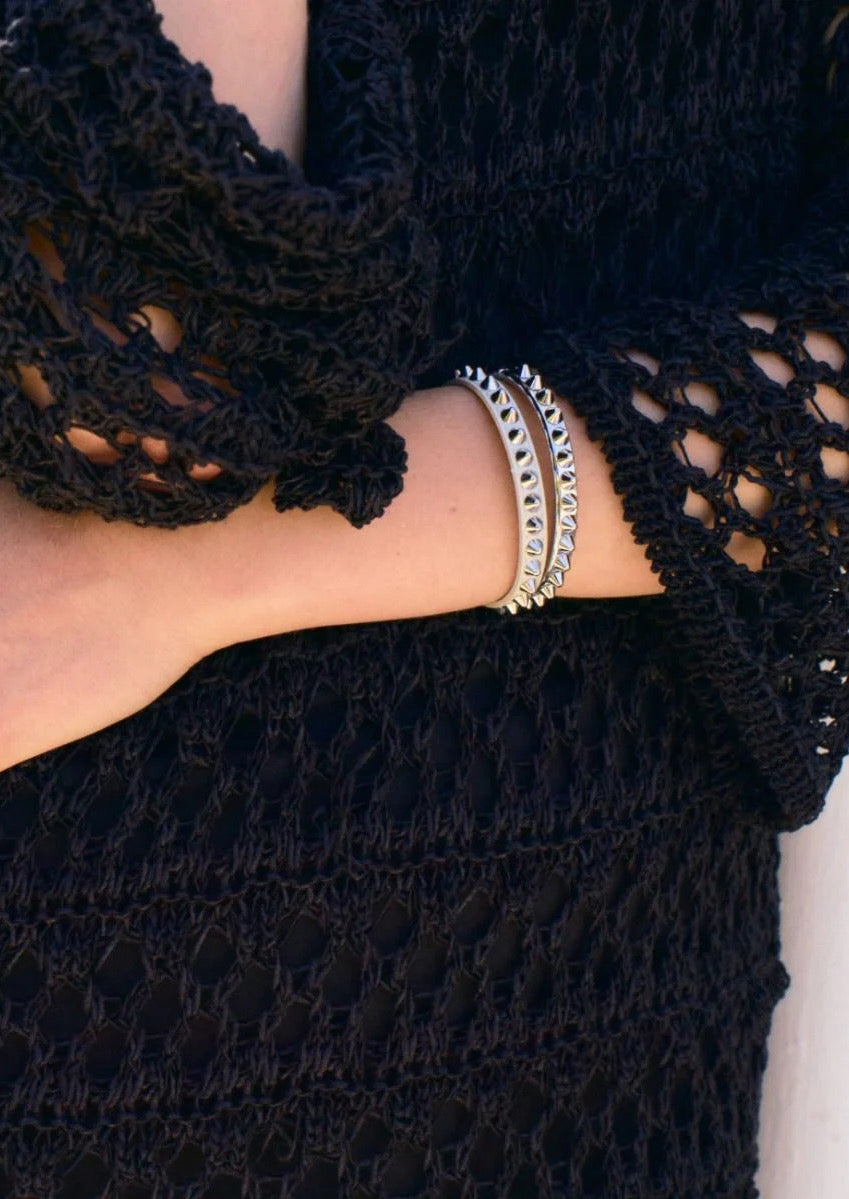 EDBLAD Peak Bangle Steel