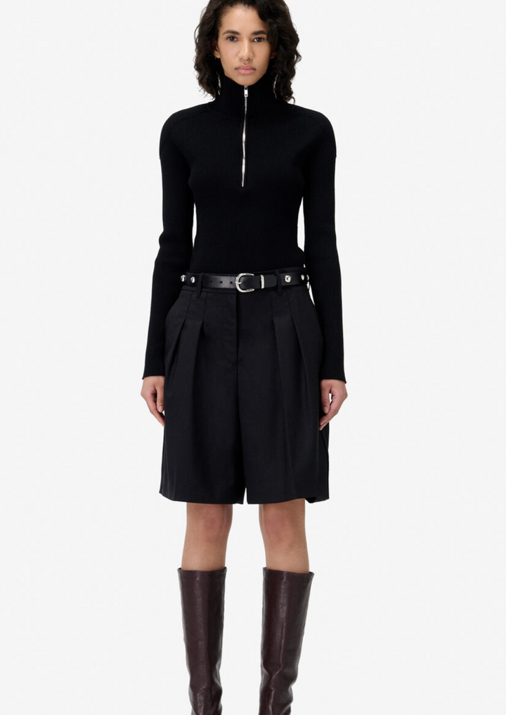 IRO Pleated Bermuda Pants