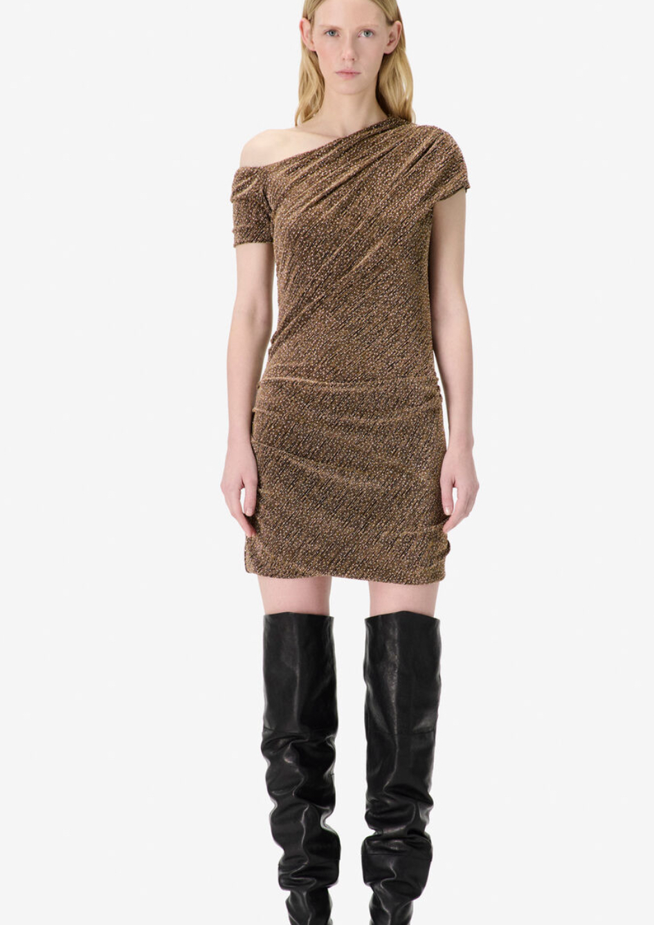 IRO Asymetric Mini Dress