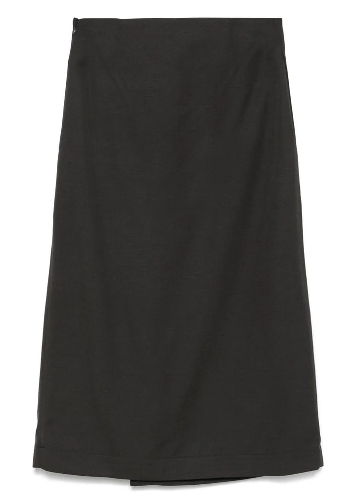 JW ANDERSON Charcoal Midi Skirt