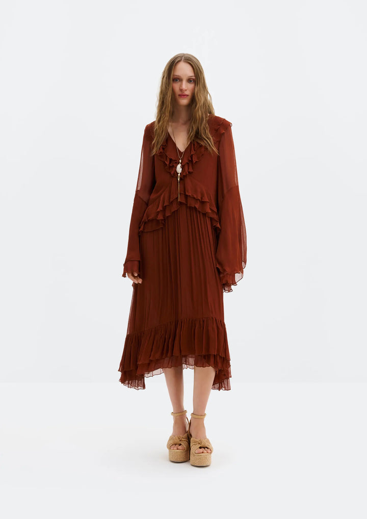 MALINA Wilhelmina Midikleid