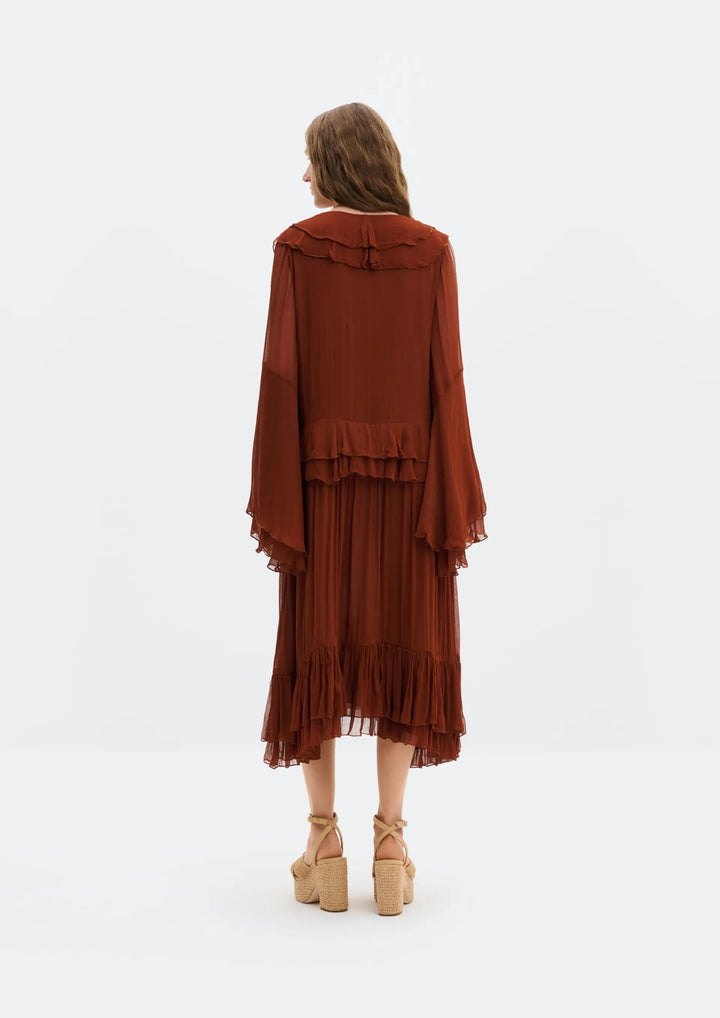 MALINA Wilhelmina Midikleid