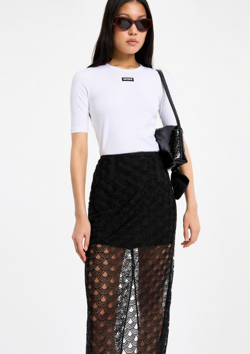 ROTATE Short Sleeve T-Shirt White