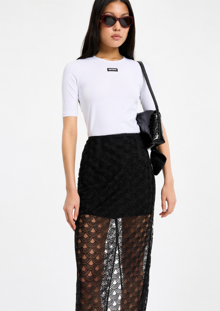 ROTATE Short Sleeve T-Shirt White