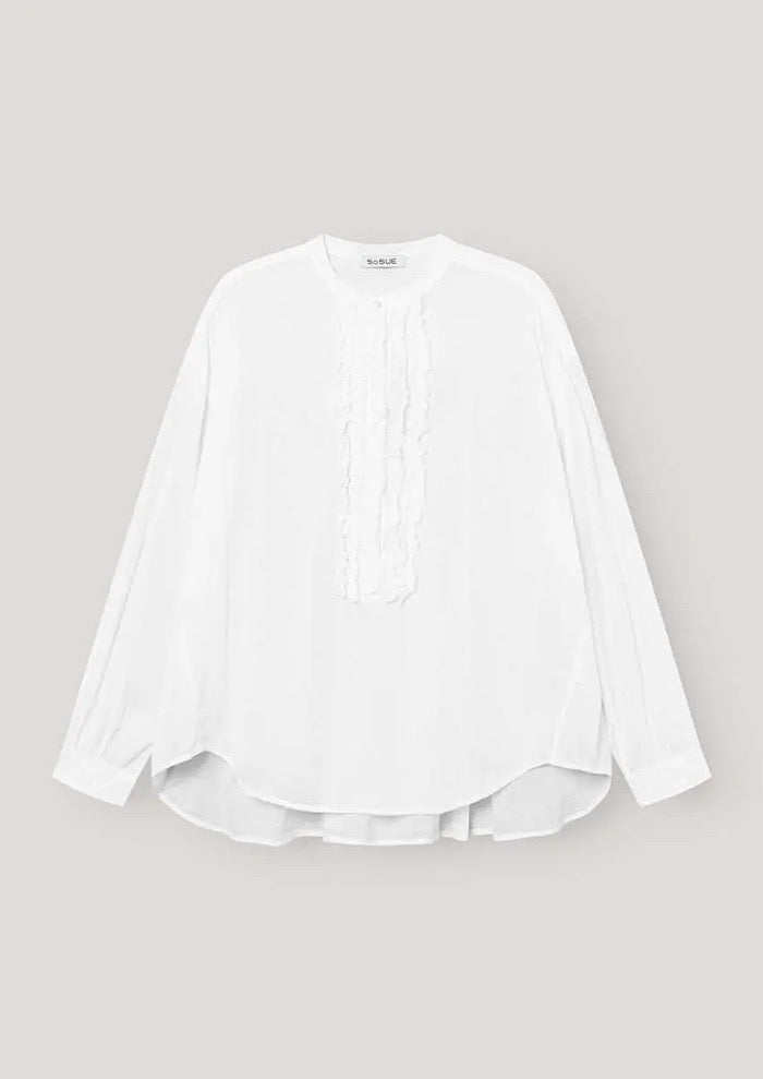 SOSUE Bluse Bruna White