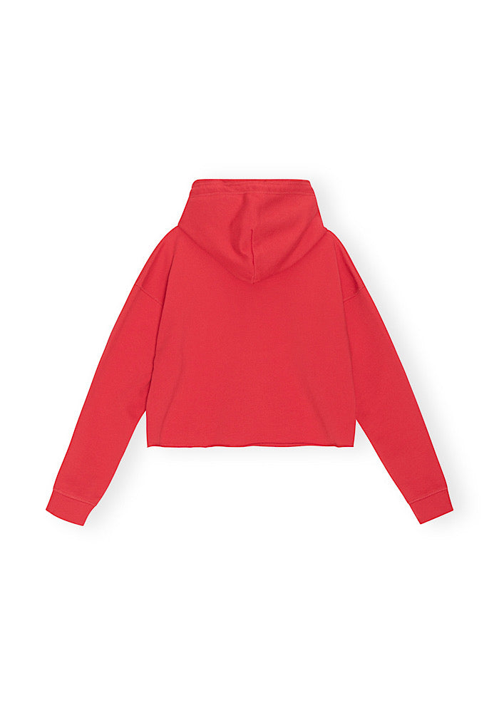 GANNI Cropped Oversized Hoodie