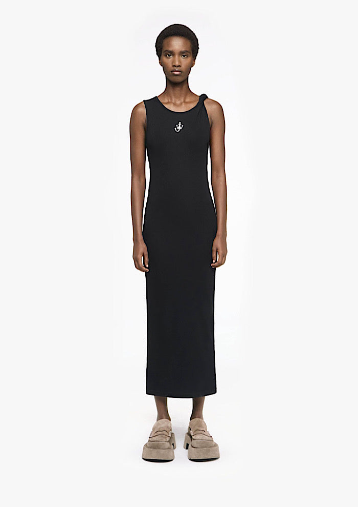 JW ANDERSON Anchor Logo Twisted Strap Dress