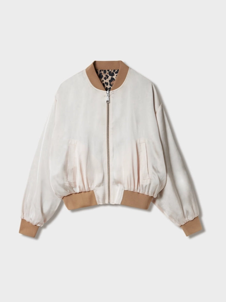 LALA BERLIN Jacke Jessa Satin Leo