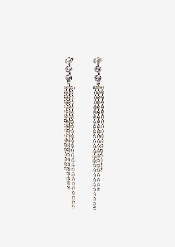 ISABEL MARANT Strass-Ohrringe