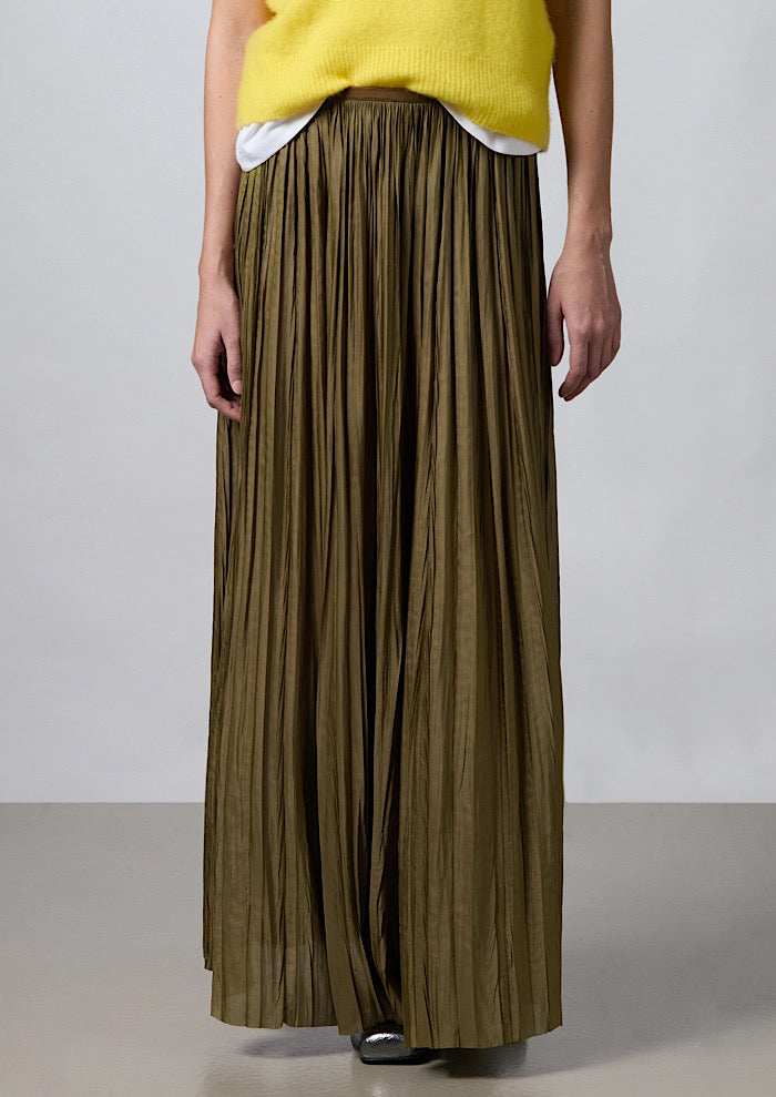 ROBERTO COLLINA Maxi Plissee Skirt
