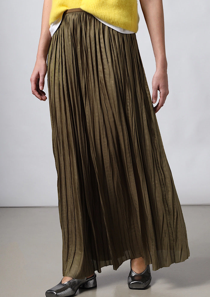 ROBERTO COLLINA Maxi Plissee Skirt