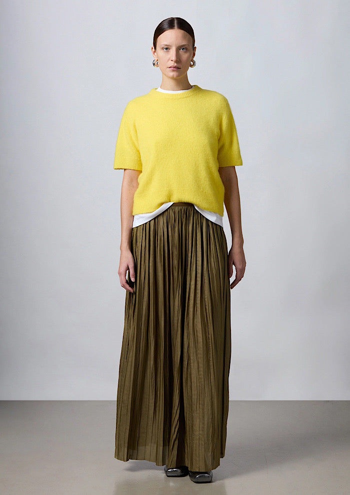 ROBERTO COLLINA Maxi Plissee Skirt