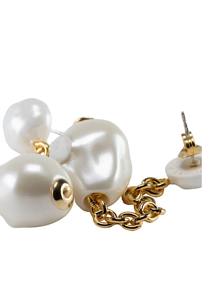 VANESSA BARONI Organic Pearl Earring