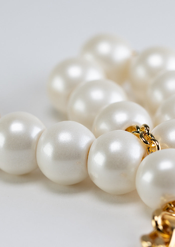 VANESSA BARONI Mini Beads Bracelet Pearl