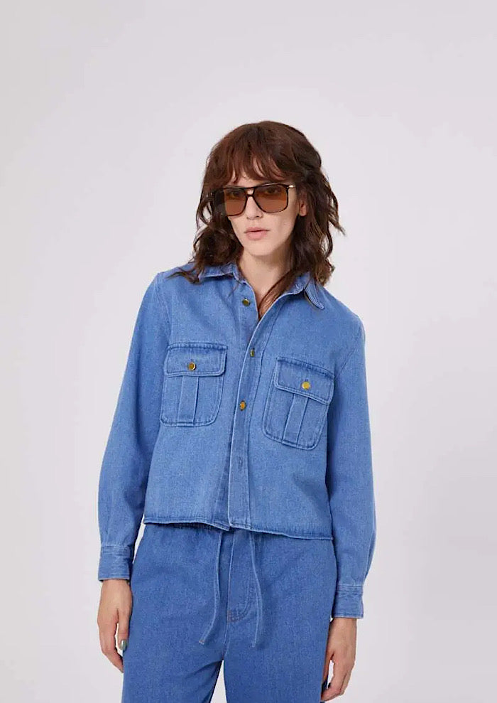 SOSUE Military Jacket Denim