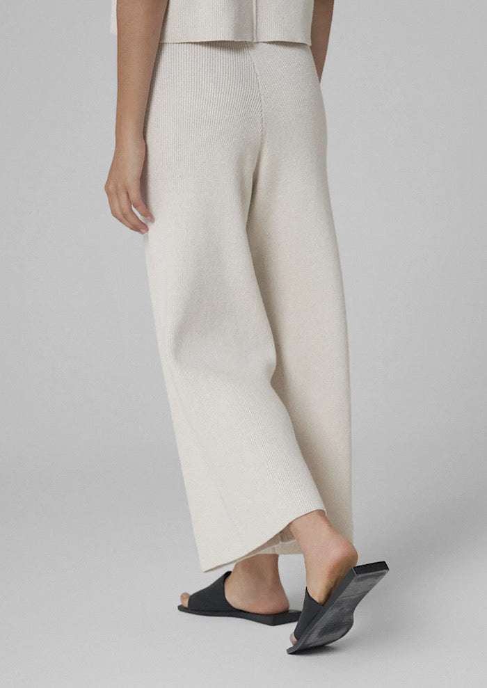 LEAP CONCEPT Lina Cropped knitted Pants
