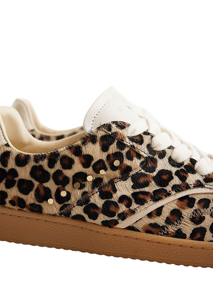NUBIKK Ray Owen Sneaker Leopard Studs