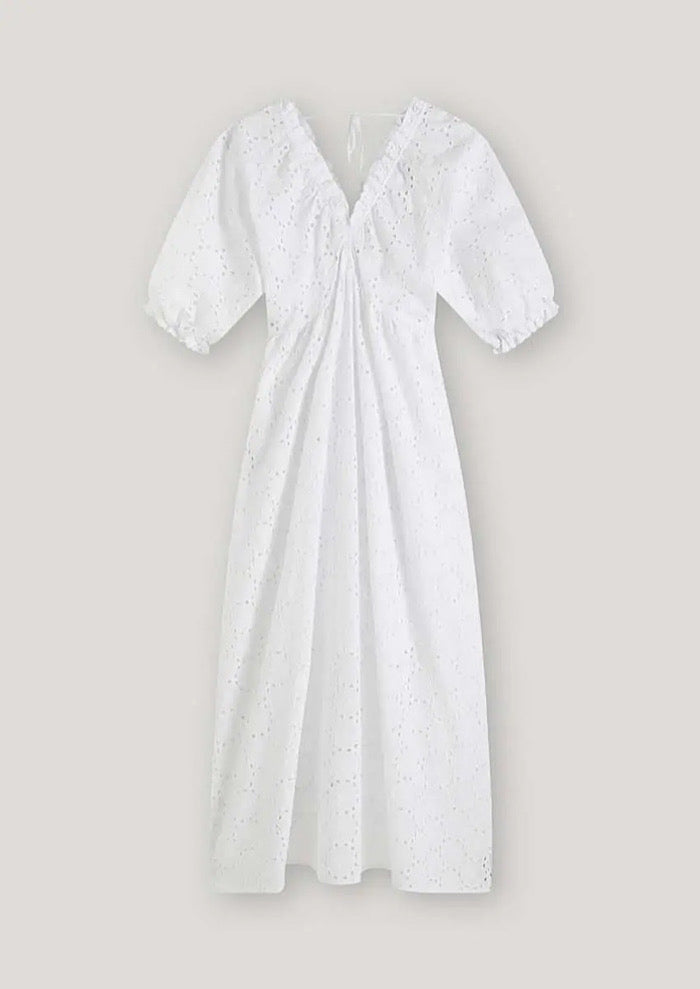 SOSUE Lace Dress White