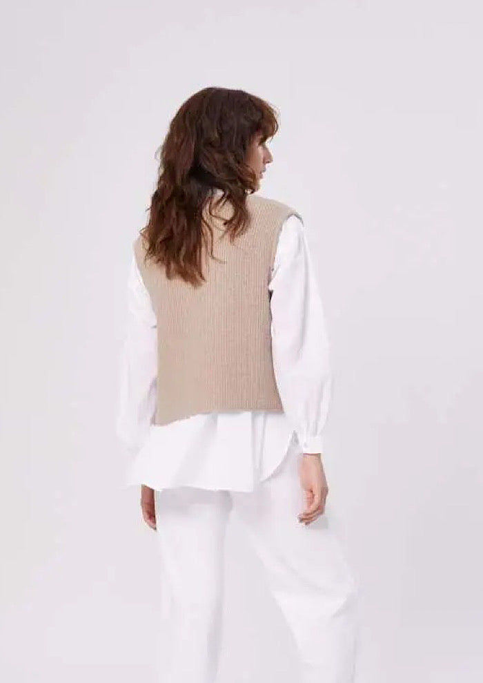 SOSUE Bluse Bruna White