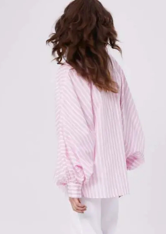 SOSUE Antonia Polo Stripes Pink