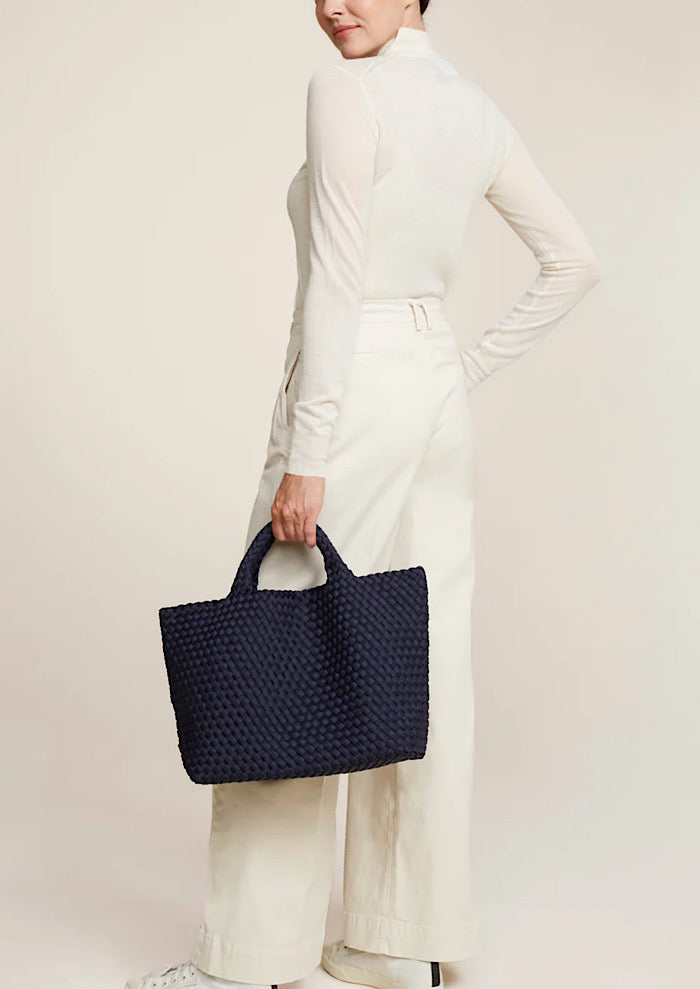 NAGHEDI St Barths Medium Tote Ink Blue