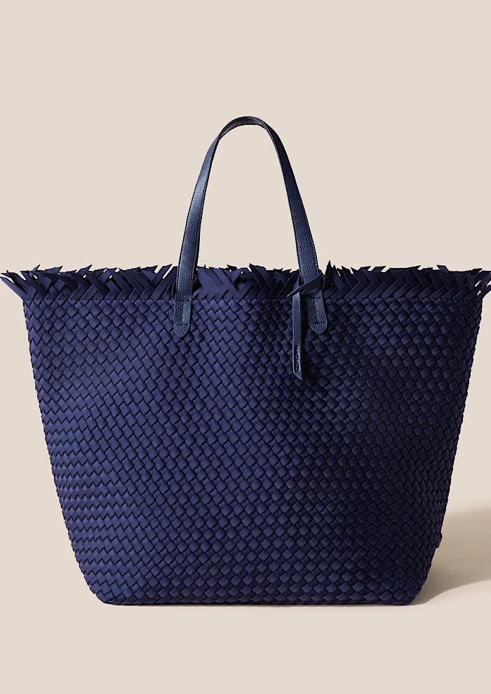 NAGHEDI St Barths Medium Tote Ink Blue – La bottega Fashion