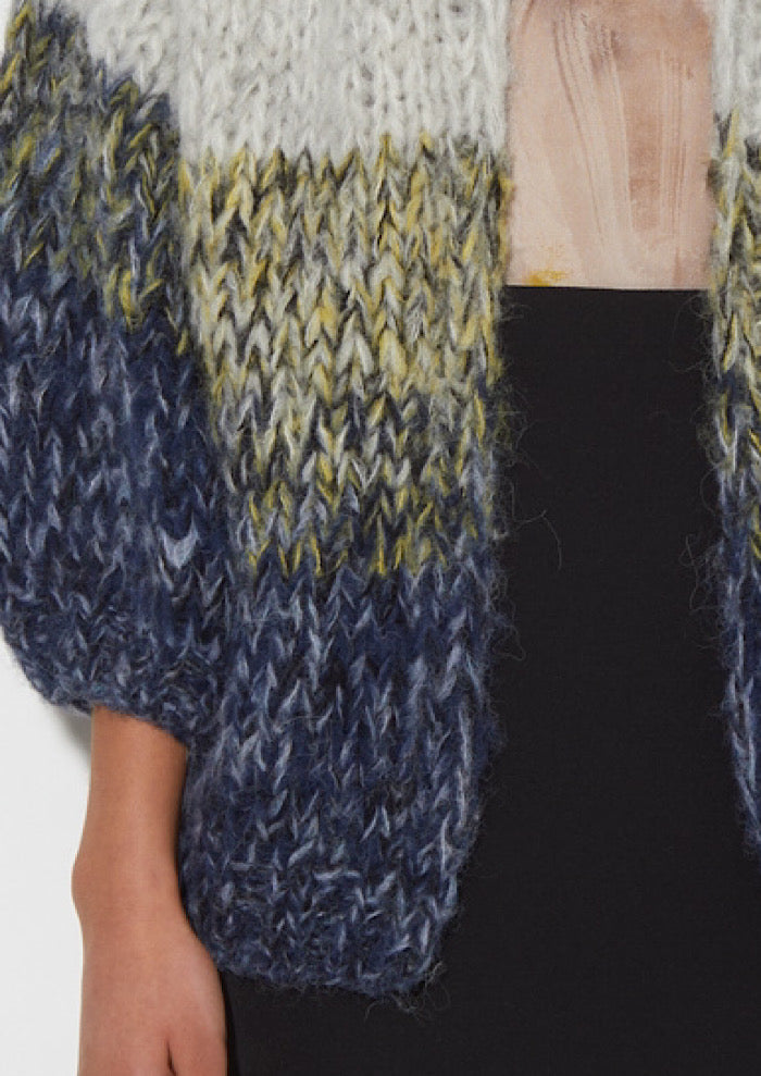 MAIAMI Alpaca Ombre Big Cardigan