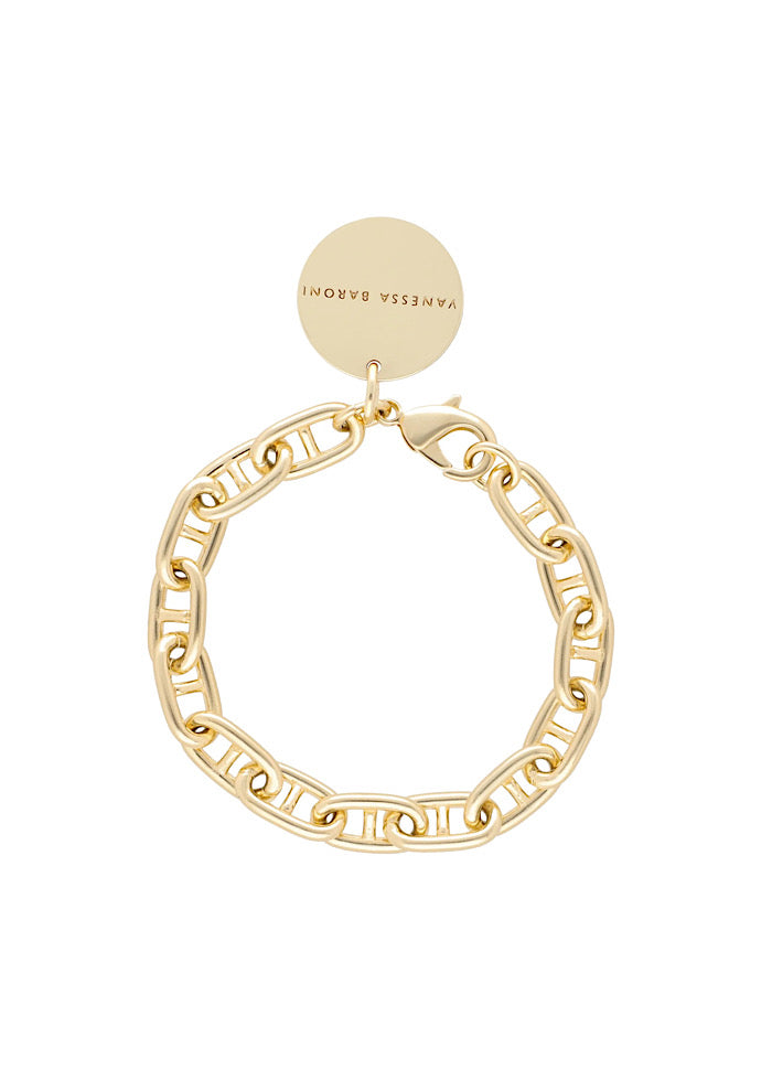 VANESSA BARONI Polo Gold Bracelet