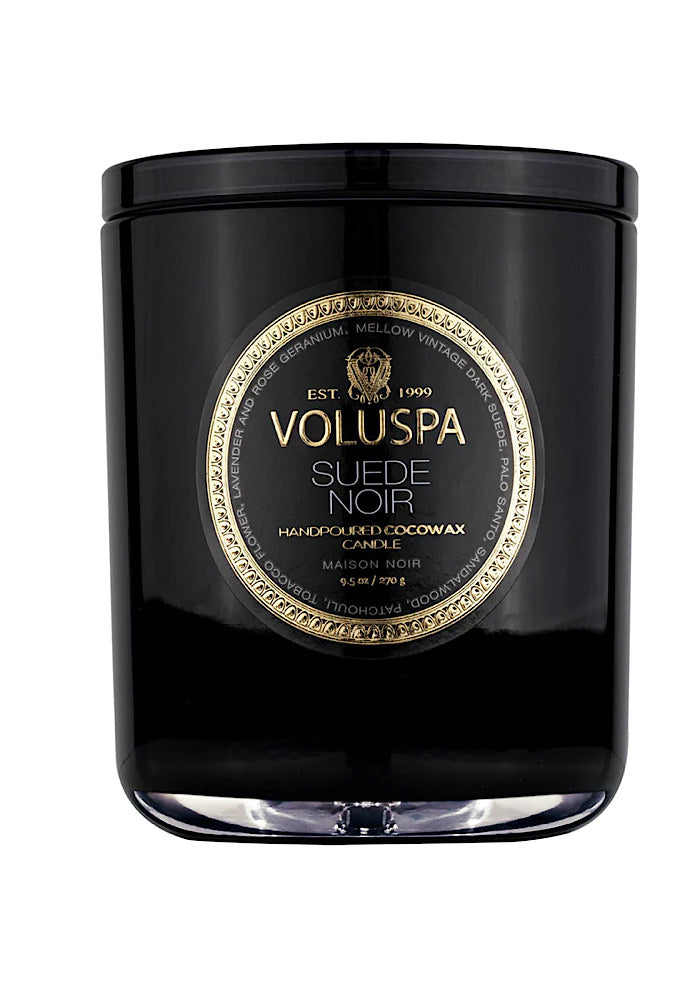 VOLUSPA Classic Jar Candle Suede Noir