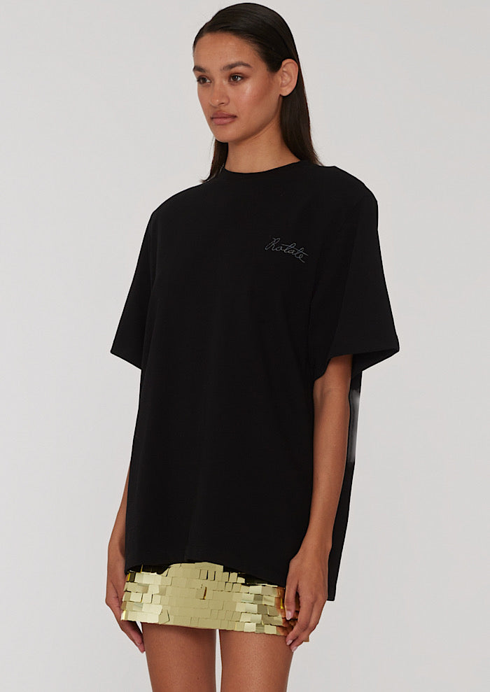 ROTATE Boxy Logo T-Shirt