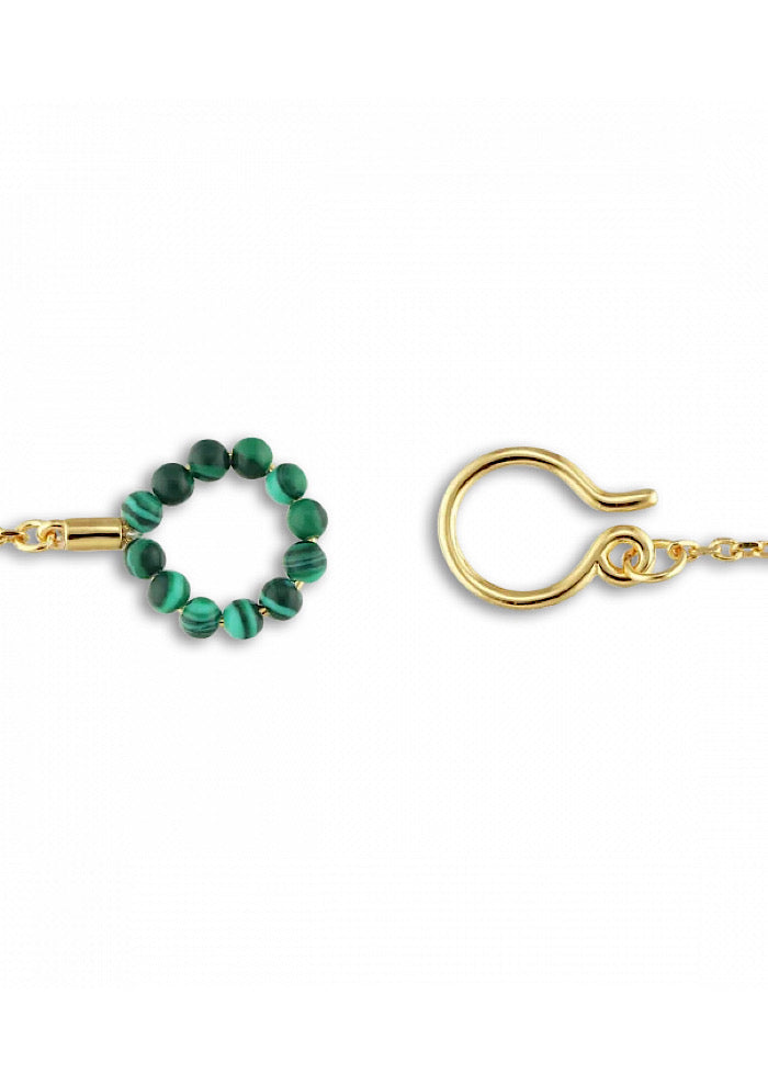 JANE KOENIG Bermuda Malachite Necklace
